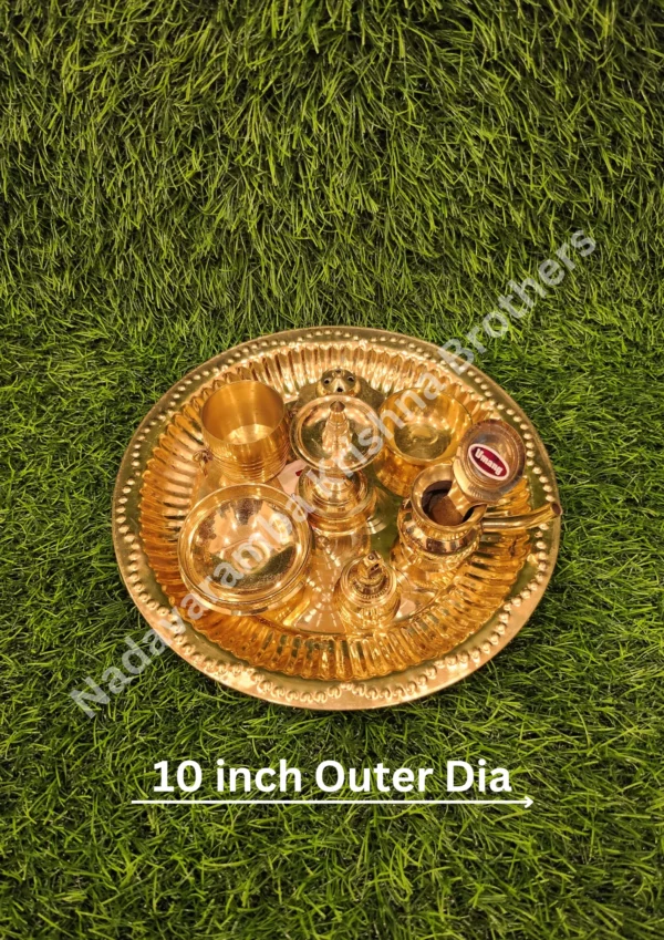 Brass Ashtamangalya Set - Image 7
