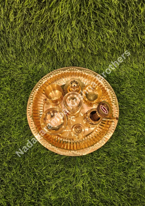 Brass Ashtamangalya Set - Image 9