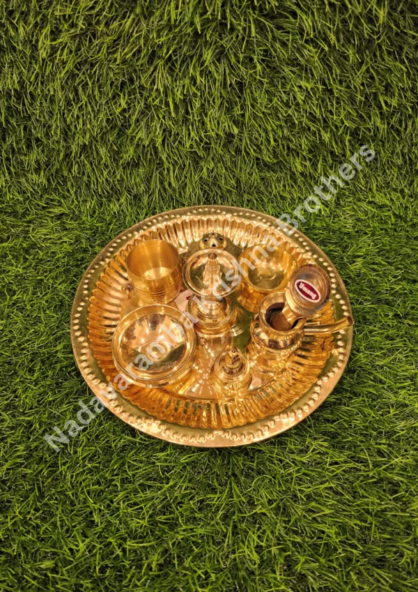 Brass Ashtamangalya Set - Image 3