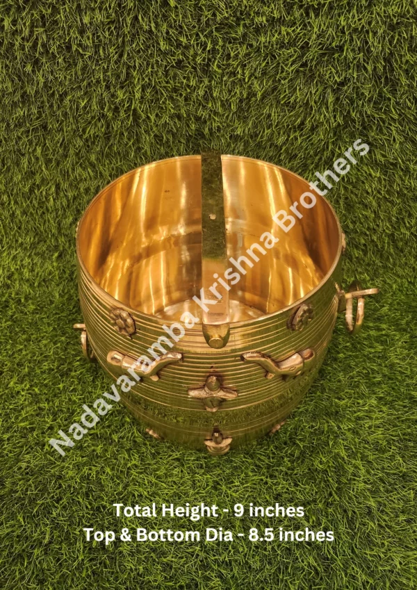 Brass Kerala Traditional Para - Image 4