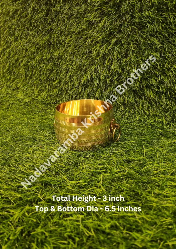 Brass Kerala Traditional Nazhi/Naazhi BNAZ - Image 2