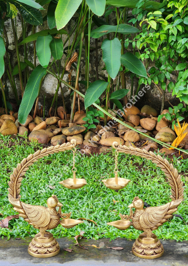 Brass Decor Lamp/Vilakku - Image 2