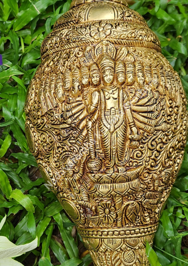 Brass Virat Roop Vishnu Shank (VISH-SHANK) - Image 2