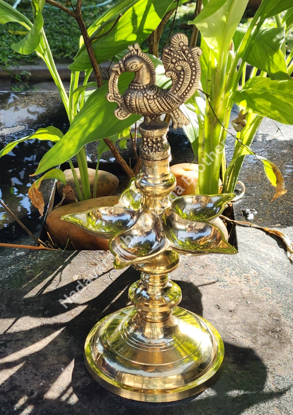 Fancy Brass Kerala Vilakku - Image 4