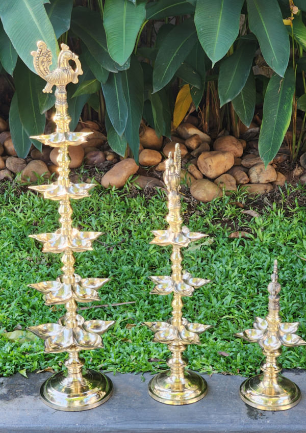 Fancy Brass Kerala Vilakku - Image 2