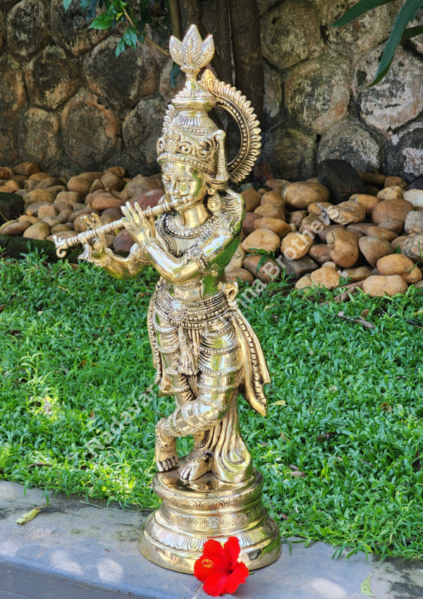 Shree Krishna Idol 29inch (Plain Model) BSK-30 - Image 2
