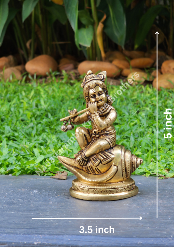 Krishna on Shank SC-2894
