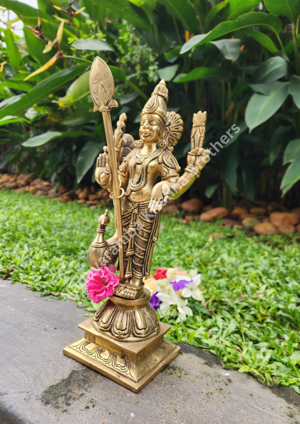 Murugan Statue 14 inches - Image 2