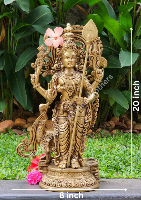 Murugan Statue 20 inches - Image 2
