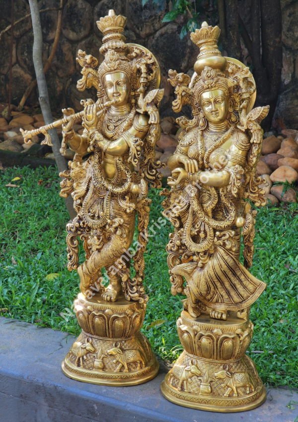 Radha Brass 29 inch idol BS-AAB-11 - Image 4