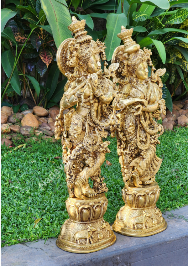 Radha Brass 29 inch idol BS-AAB-11 - Image 3