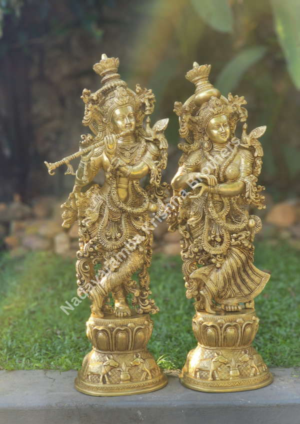 Radha Brass 29 inch idol BS-AAB-11 - Image 5