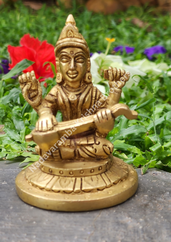 Goodess Saraswathi 3.5 inch
