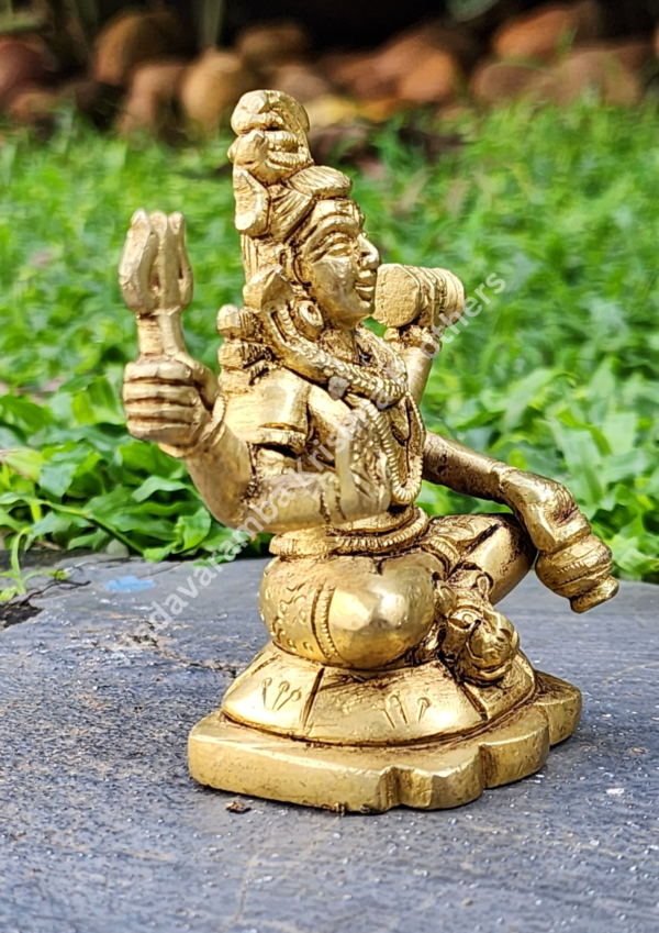 Siva Brass Idol 3.5 inch - Image 4