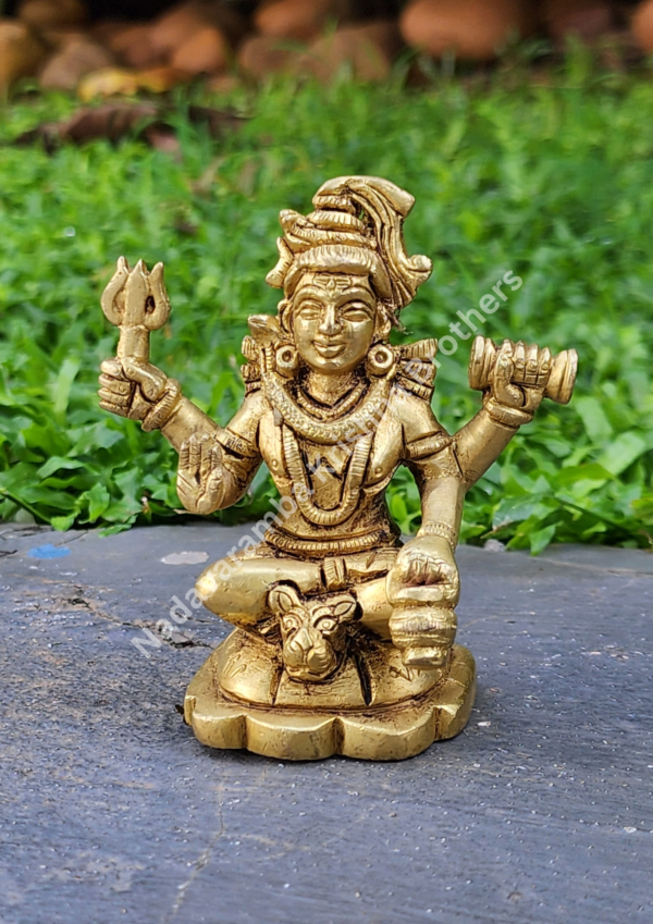 Siva Brass Idol 3.5 inch - Image 2