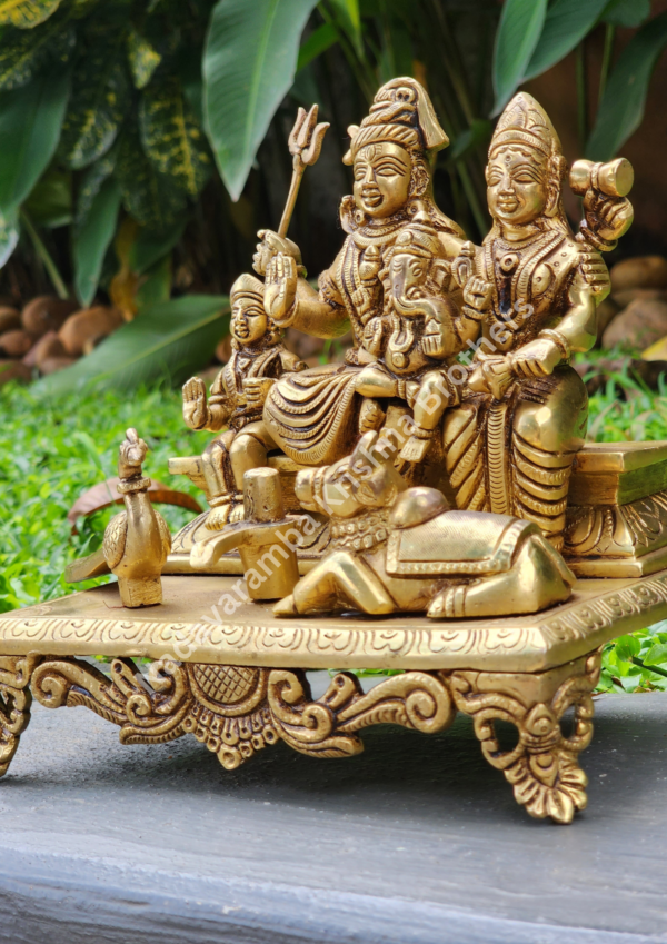 Shiva Kudumbam/Shiv Parivar/Family SC-3687 - Image 2