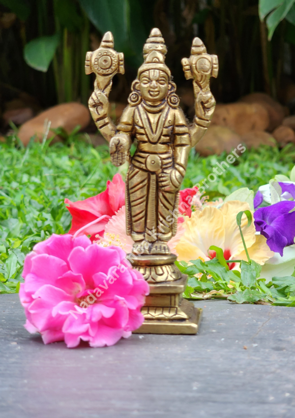 Maha Vishnu Idol 5 inch - Image 2