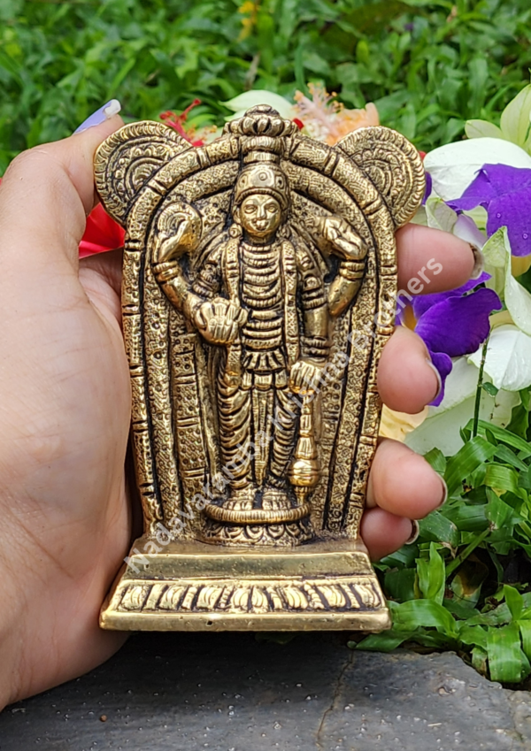 Maha Vishnu Idol 4inch - Image 5