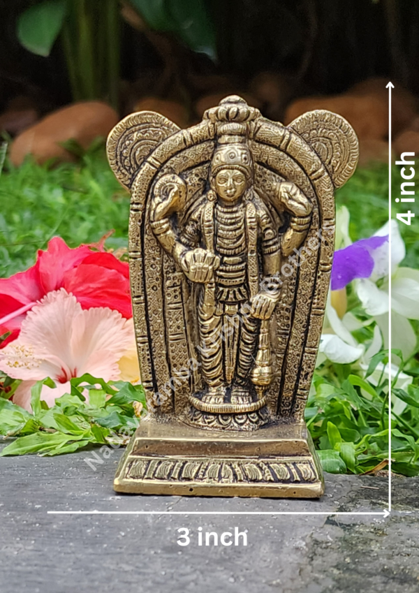 Maha Vishnu Idol 4inch - Image 2