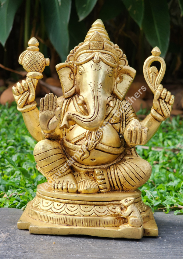 Ganesha Idol 8 inch AAB-G8 - Image 4