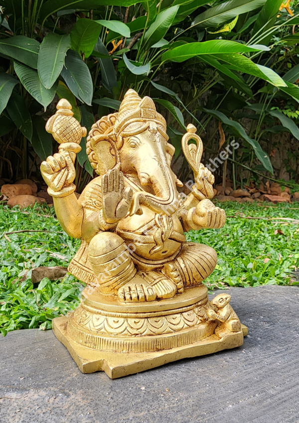 Ganesha Idol 8 inch AAB-G8 - Image 3