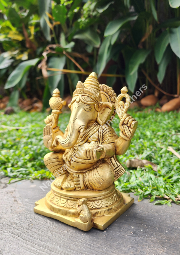Ganesha Idol 8 inch AAB-G8 - Image 2