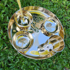 Kansa/Bronze Thali Set
