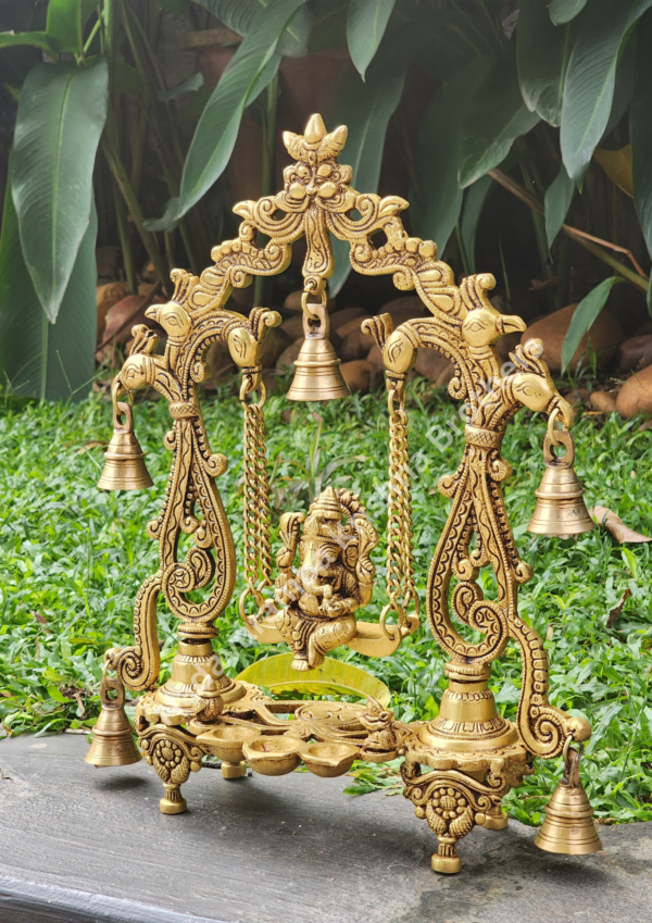Lord Ganesh on Swing 15 inch (SWING-G-14) - Image 5