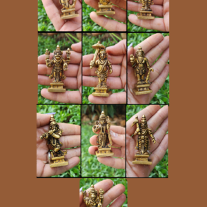 Dasavatara Brass Idol Set 3.5 inches