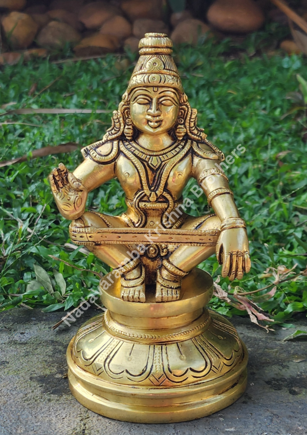Sabarimala Ayyappa Swamy idol 8 inch - Image 2