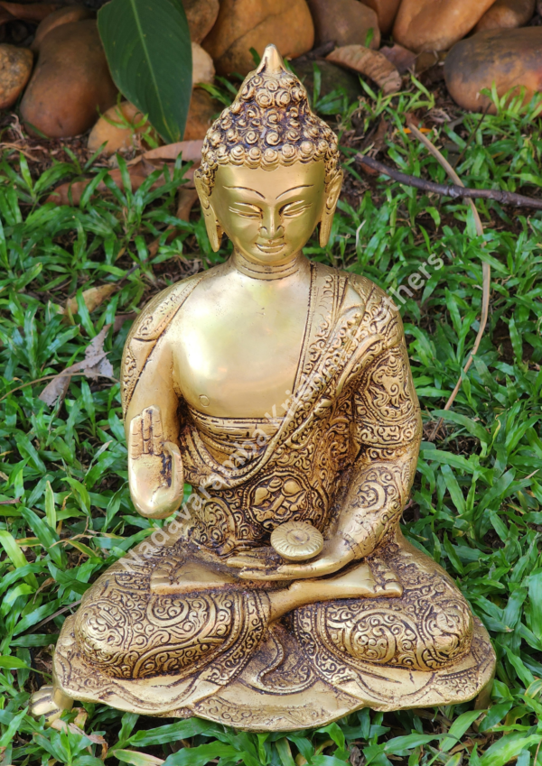 Lord Buddha Idol 12.5inch - Image 4