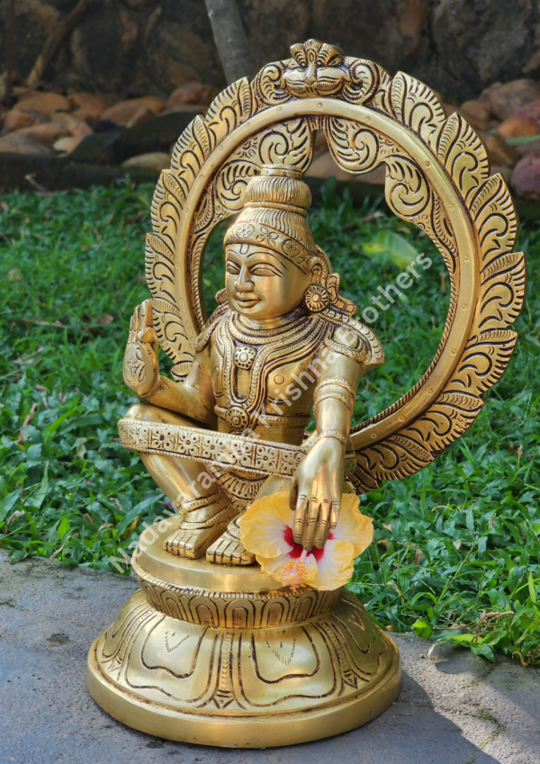Sabarimala Ayyappa Swamy idol 9 inch - Image 3