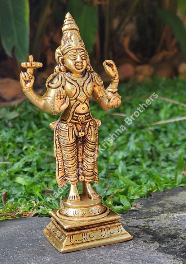 Lord Dhanvantari 6 inch - Image 4