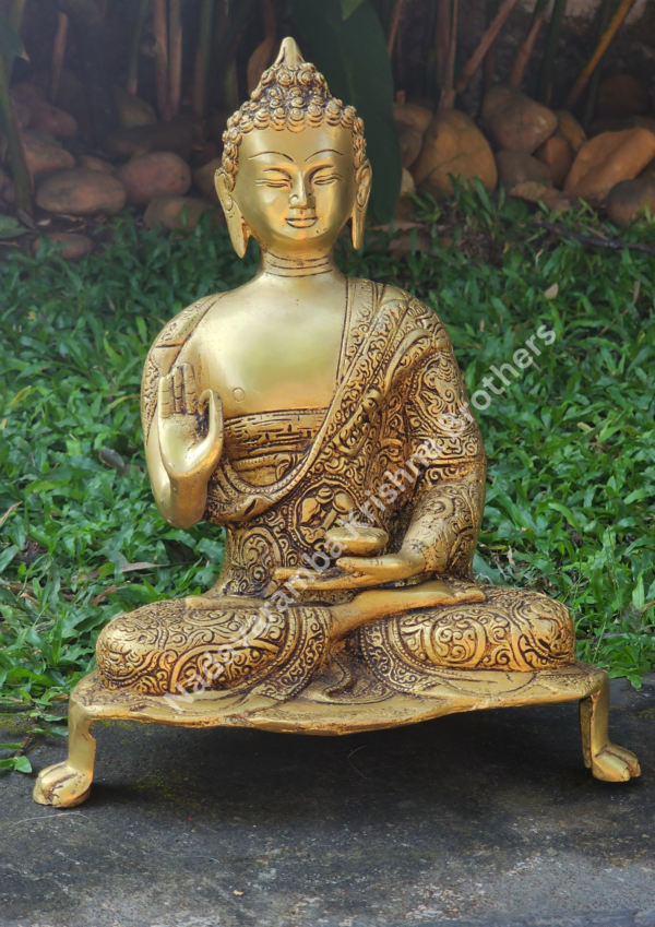Lord Buddha Idol 12.5inch - Image 3