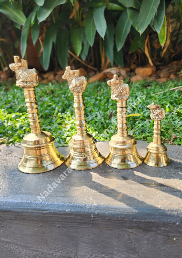 Brass Pooja Bells - Image 6