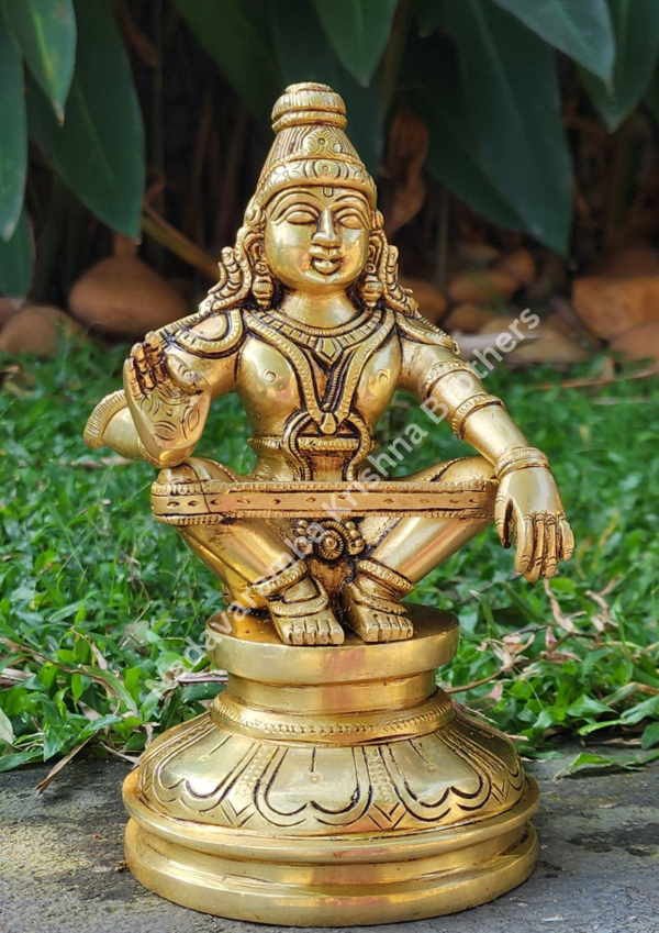 Sabarimala Ayyappa Swamy idol 8 inch - Image 3
