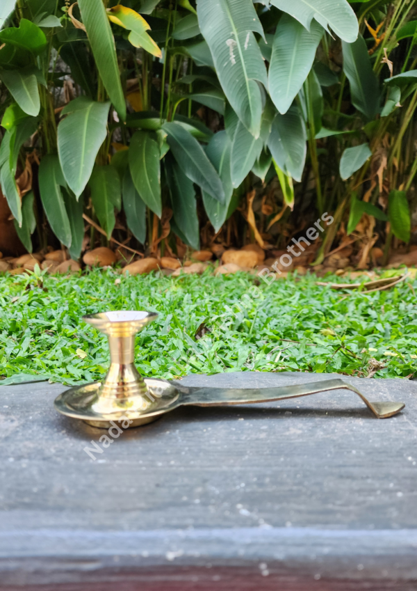Brass Karpoora Thattu - Image 3