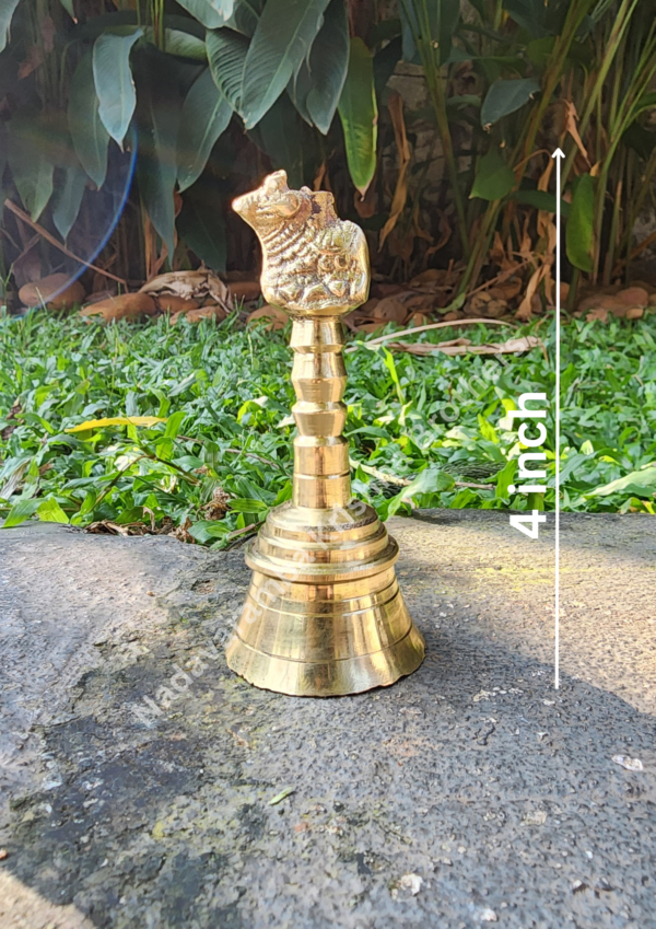 Brass Pooja Bells - Image 5