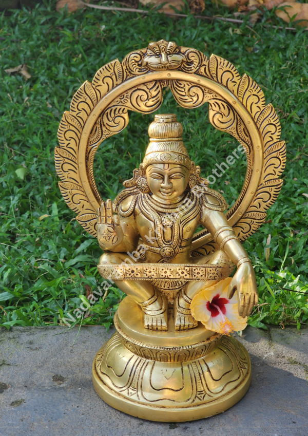 Sabarimala Ayyappa Swamy idol 9 inch - Image 4