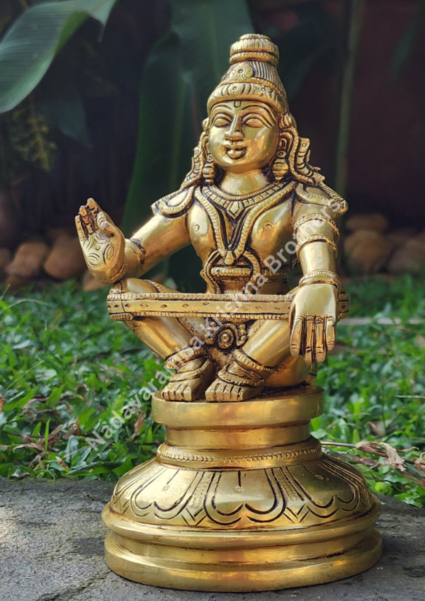 Sabarimala Ayyappa Swamy idol 8 inch - Image 4