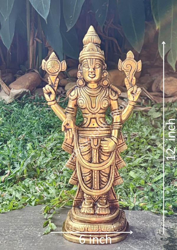 Perumal/Venkatachalapati 12 inch - Image 4