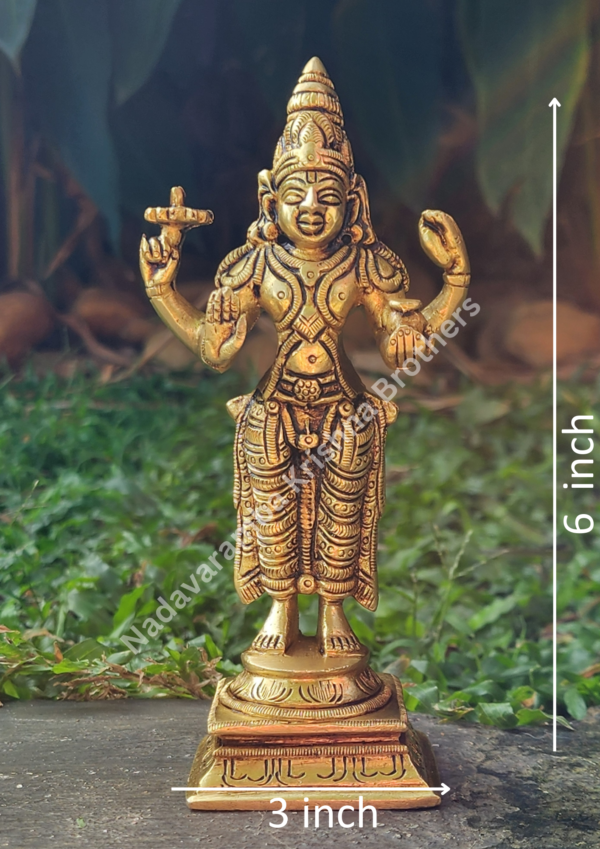 Lord Dhanvantari 6 inch - Image 2