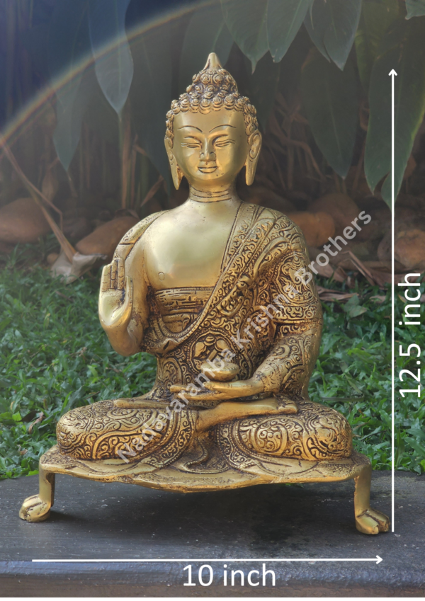 Lord Buddha Idol 12.5inch