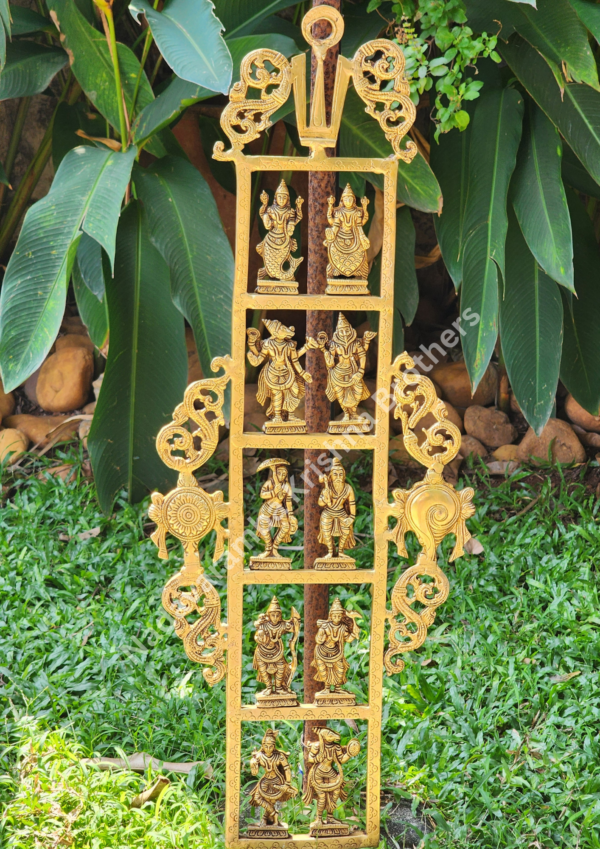 Dasavatharam Brass Wall Hanging III BS-AAB-DA-2 - Image 4