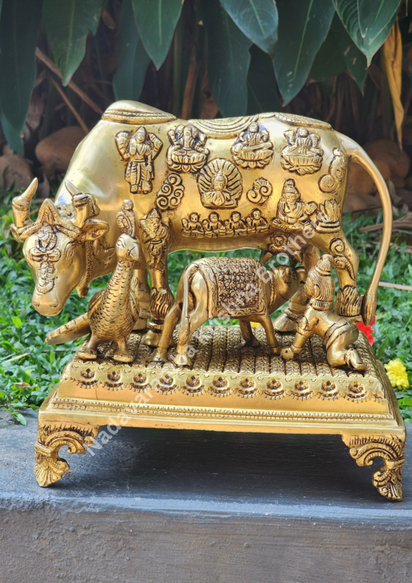 Kamadhenu/ Cow and Calf statue