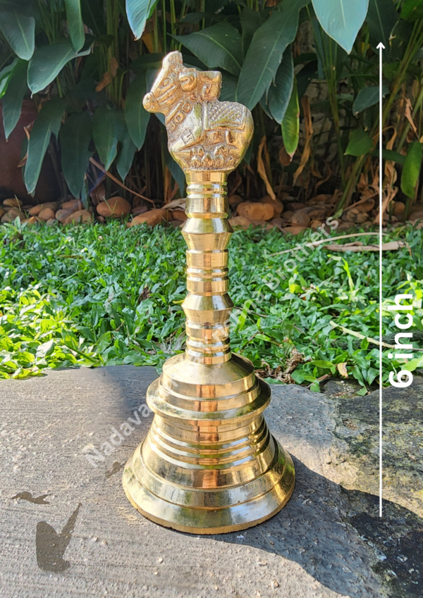 Brass Pooja Bells - Image 3