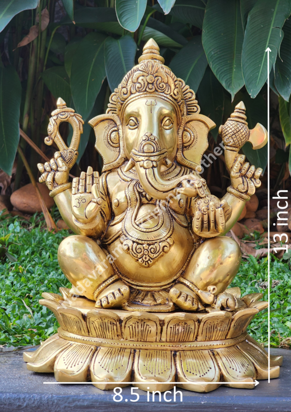 Shree Ganesha - 13 inch - Image 2