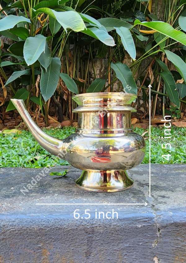 Brass Traditional Pooja Kindi - Image 12
