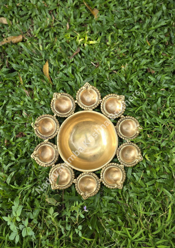 Decor Bowl Urli Type: Diya Shape AAB-FB0