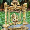 Shree Ganesh on Swing with Lamp - Image 5